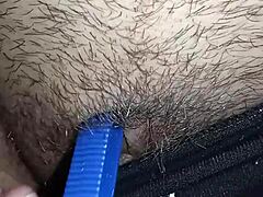 curious wife explores her big pussy solo