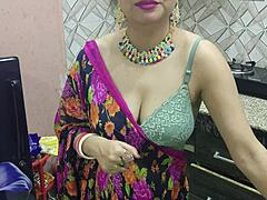 desi bhabhi cheats fucking brother-in-law kitchen dirty talk hindi
