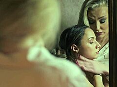 wanna see nasty milf stepmom tongue teen stepdaughter pussy and ass?