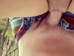 Wife's Pussy Stretched By Monster BBC Creampie From Stranger Overflows With Cum