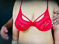 whoa sexy indian milf auntie with huge boobs starts hot steamy romance tease