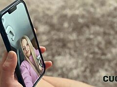 My tight pussy craves that hot jerk's pounding while husband watches