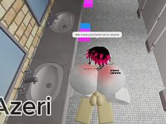 i fuck friend hard in public bathroom