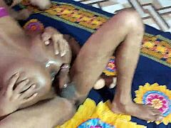 hanif watches popy khatun suck and FUCK manik mia's cock before joining their bengali threesome doggystyle.