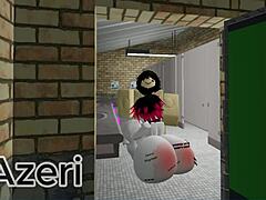 i fuck friend hard in public bathroom