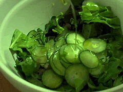 birthday dinner ends girl next door bent over juicy pussy doggystyle