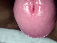 big cock solo handjob sprays huge load after long tease