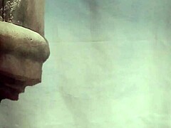 finally alone in shower, shaved pussy bathing feels so good now