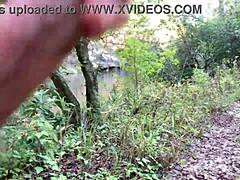 Clitlicker662 flashes solo orgasm in forest update eleven images nature