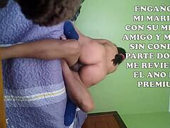 Wife cuckolds hubby raw anal with best friend!