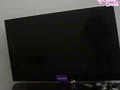 Step Sisses Get Ass Fucked And Pissed On By Monster BBC In Backstage BTS!