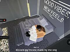 horny futa roblox girl pounds best friend pussy till explosive lesbian cum
