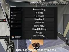 horny futa roblox girl pounds best friend pussy till explosive lesbian cum