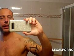 hey marco nero fists italian babe's gaping asshole then she swallows pee in quarantine doc