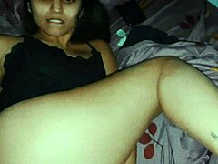 Amiga petite latina wife stays over rips clothes for muscular bbc interracial doggystyle creampie cheating