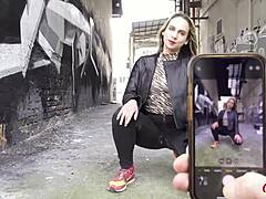 Russian Aura Sin gapes ass on agent's big dick in casting?