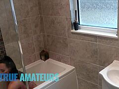 Mike you love molly sucking your big cock dry in the bathroom right