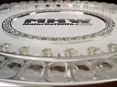 Blonde Kristi Kream's Wet Pussy Gaped by Big Cock Creampie Doggystyle!