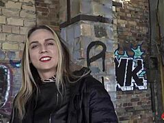 Russian Aura Sin gapes ass on agent's big dick in casting?