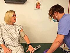 Kyla's massage turns into full-body erotic assessment by skilled masseuse