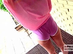 Aubrey Marie GAGS on BF Cock DEEPTHROATS then Gets PUSSY POUNDED and Creampied!