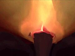 Horny blonde teen step sis caught riding big black cock doggystyle rough anal