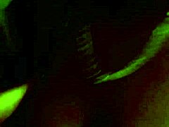 my girl slides her tits up and down that thick black shaft for sloppy interracial titty fuck