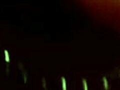 my girl slides her tits up and down that thick black shaft for sloppy interracial titty fuck