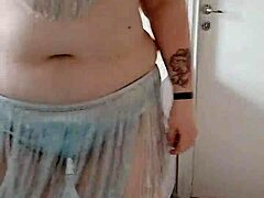 curvy fat bbw belly dancer shakes her massive ass in hypnotic big ass dance routine