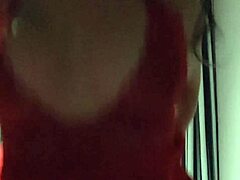 asian milf's big tits bounce wildly on hard cock cowgirl