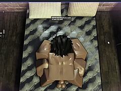 Big black cock destroys my throat then pounds pussy rough and deep