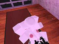 Roblox girl takes hard classroom pounding from player