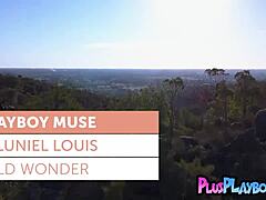 i crave stunning curvy european milf miluniel louis playboy model's natural striptease