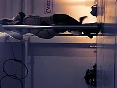 pov argentinian doctor sways seductively on pole for you