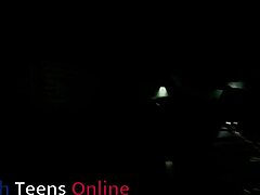 Peeking Through Window at Curvy Neighbor's Slow Teasing Fingering Session