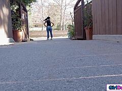 asian milf convict wanna taste my big tits parole officer face sit?