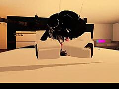 boyfriend fucks vagina with condom against her will on roblox