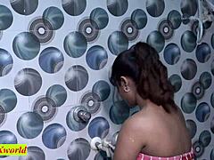 voyeur spies on cheating indian wife roughly anal fucked by lover with dirty talk and creampie