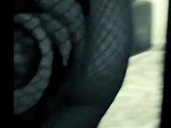 dominant femdom licks and tickles submissive's small bare feet forcing total surrender