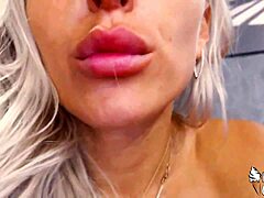 i love her sensual blowjob licking balls till creamy oral creampie closeup