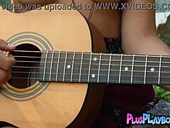 wanna see anna katarina strip outdoors bare?