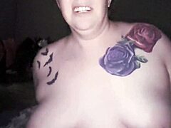 chubby ginger milf rides daddy's cock moaning hairy pussy close