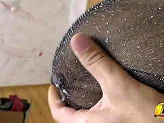 huge tits milf katerina hartlova milks lactating nipples on dildo while fucking herself