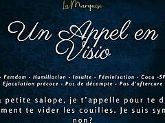 french femdom calls you on video for hot joi jerk off instructions 😈🔥