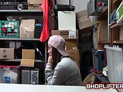 yo young shoplifter, you terrified getting caught and blackmailed?