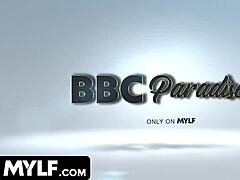 cuffed blindfolded milf pink lingerie flexible bbc birthday gift hubby doggystyle riding swallow