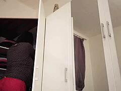 9TH MONTH PREGNANT SHIONE COOPER BOUNCES FAT TITS AND SUCKS NIPPLES