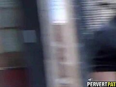 peep this hidden pov of a teen couple fucking outdoor public style