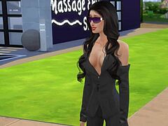 yo that police officer's monster cock is destroying this asian futa ladyboy at the office episode 40 😈🍆