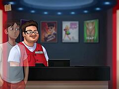 summertime saga heats up with big tits erotic gameplay action